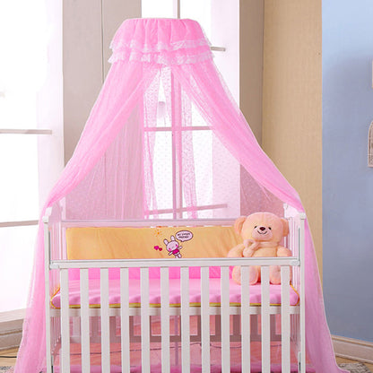 beau ciel de lit bebe rose magique