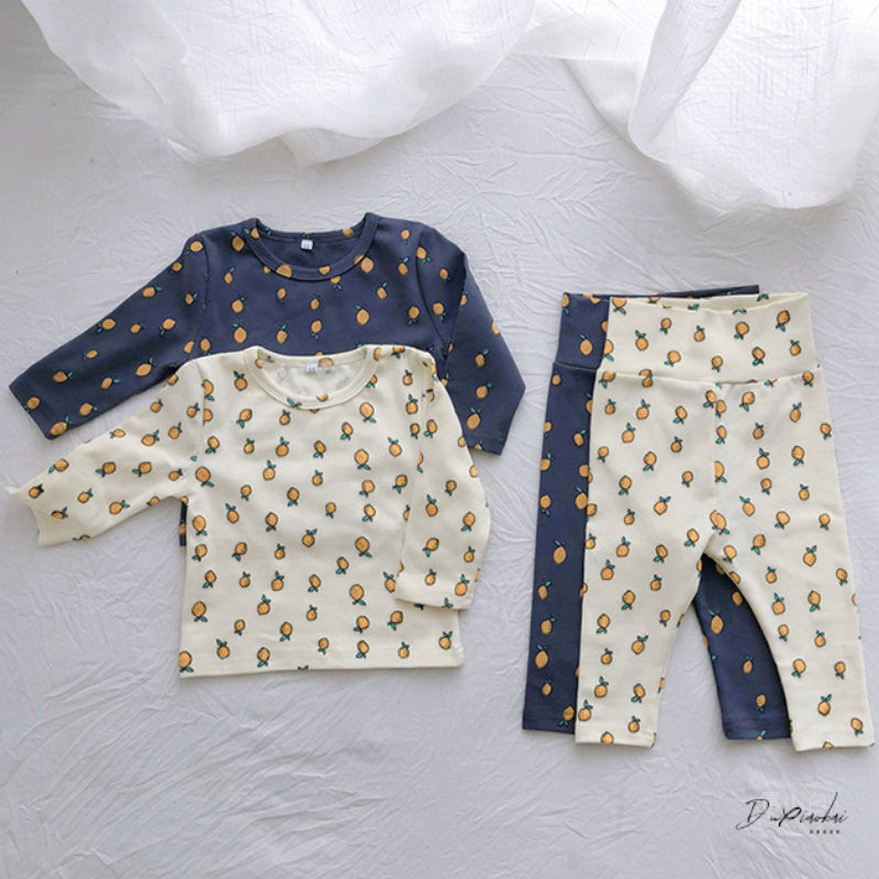 beau pyjama bébé fille fruité