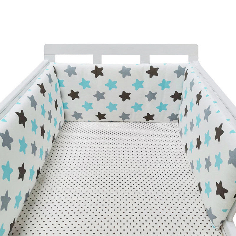 beau tour de lit pour bebe étoilé