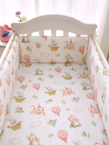 beau tour de lit pour bebe safari
