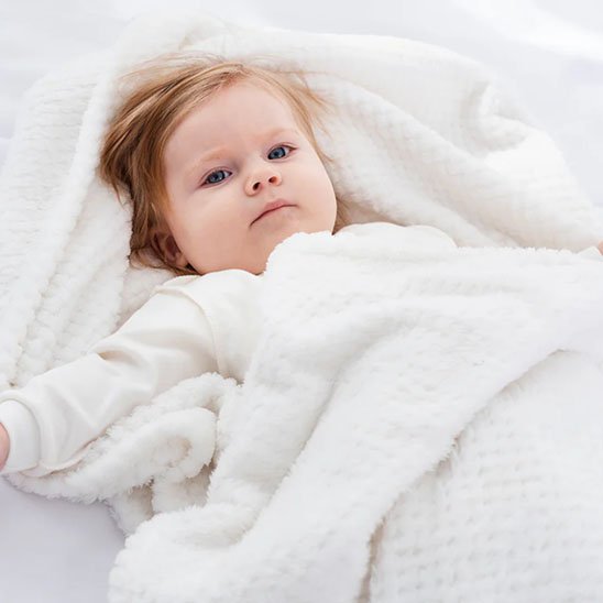 bebe couvert couverture bebe blanc ivoire