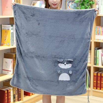 belle couverture bebe motif ourson