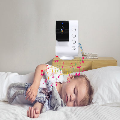 camera bébé avec bébé endormi