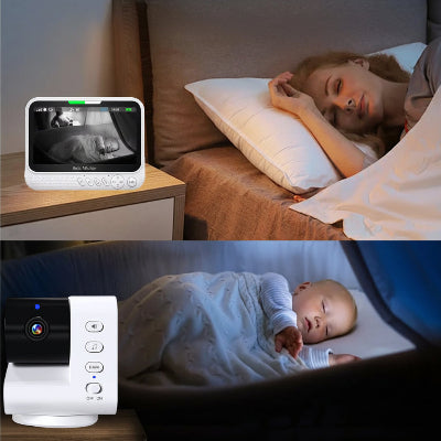 camera bébé maman bébé endormis