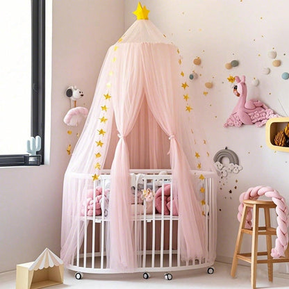 ciel de lit bébé dome étoilé