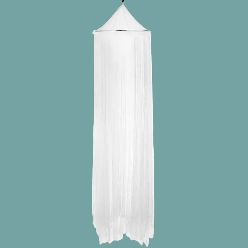 ciel de lit blanc