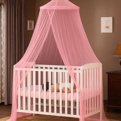 ciel de lit douillet rose