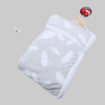 couverture bebe grise