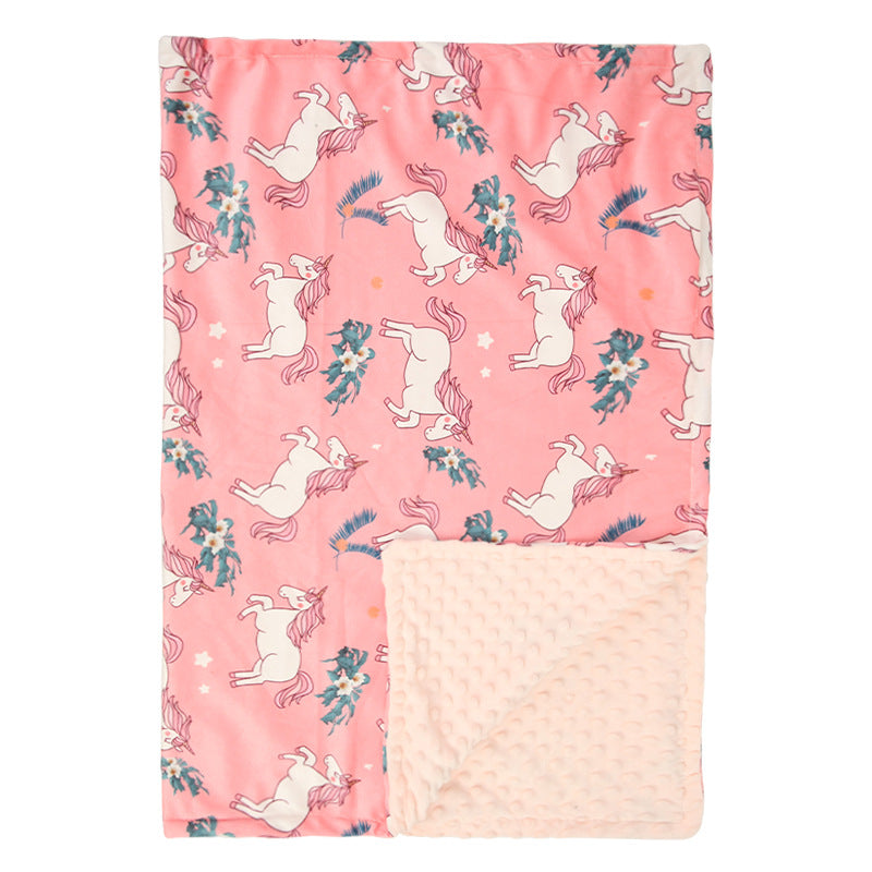 couverture bébé licorne