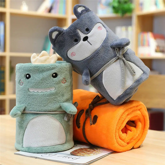 couverture bebe motif dessin anime