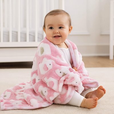 Couverture bebe | Coton Bio Ultra - Douce - Fée Dodo