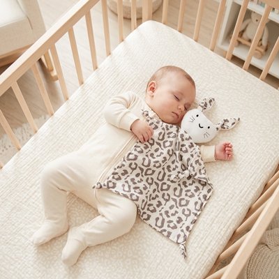 Doudou bebe garcon léopard
