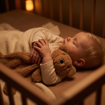 doudou bébé garçon ourson brun