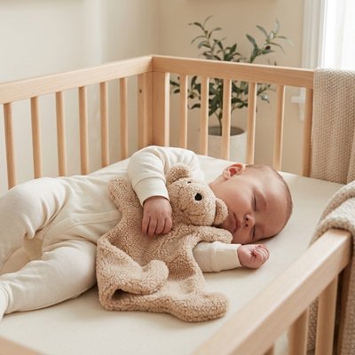 doudou bébé garcon ourson
