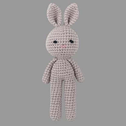 doudou lapin gris