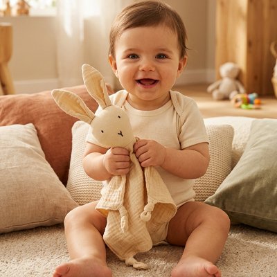 doudou pour bebe beige