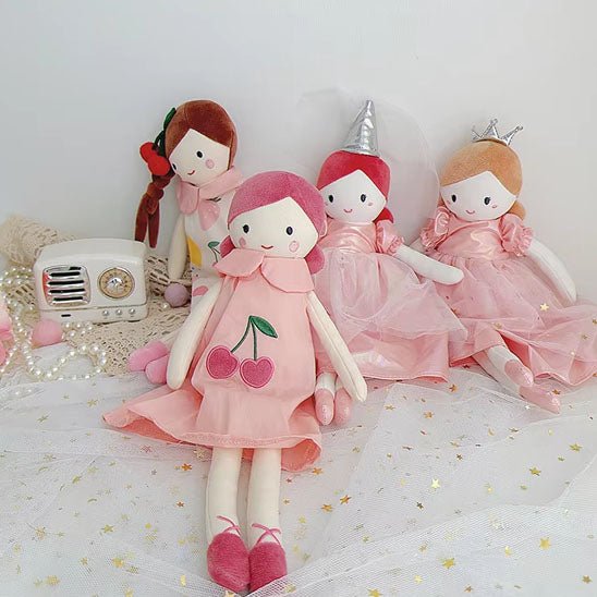 ensemble doudou ballerine robe rose