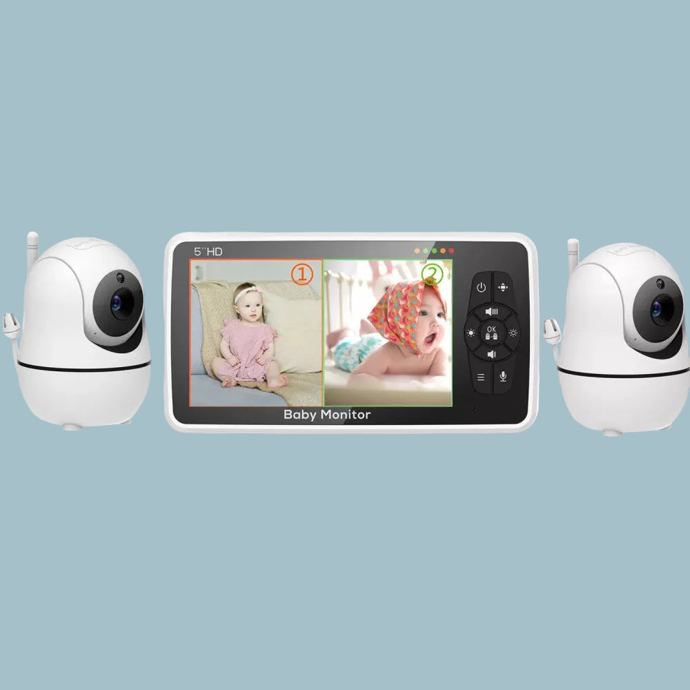jolie camera surveillence bebe  blanche