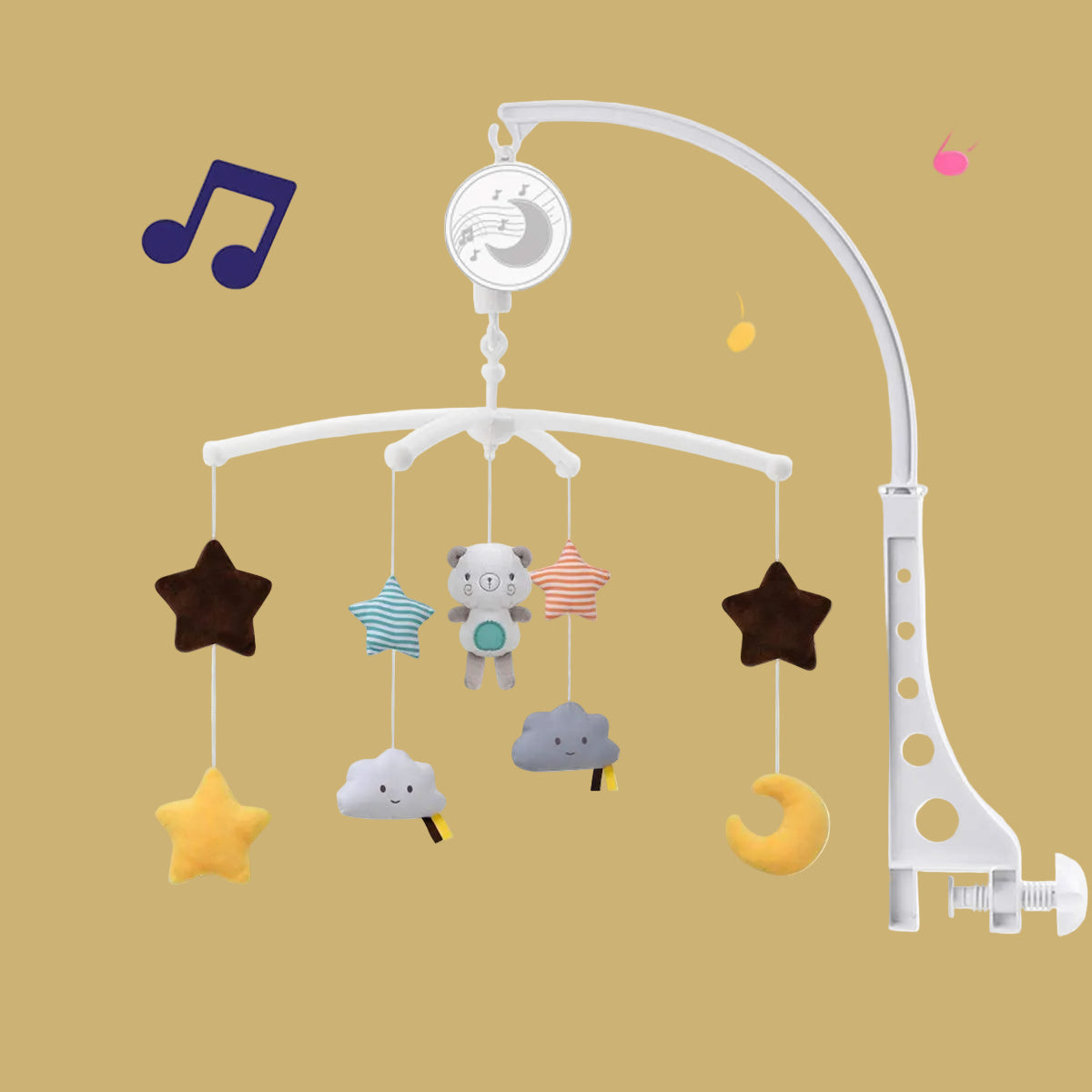 mobile musical bébé en mélodie