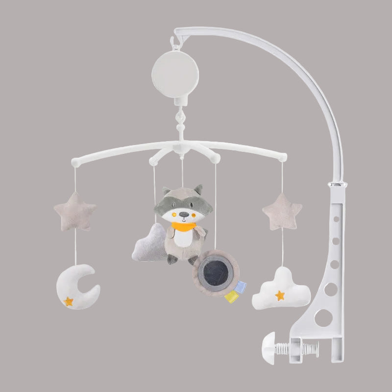 mobile musical bébé pastel