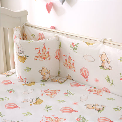 tour de lit pour bebe safari
