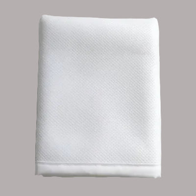 tour de lit respirant blanc