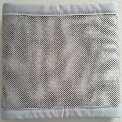tour de lit respirant gris