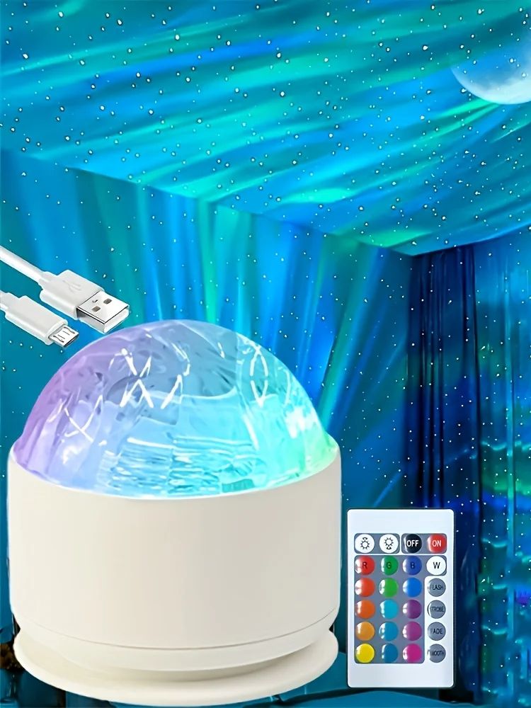 veilleuse projection avec  télécommande