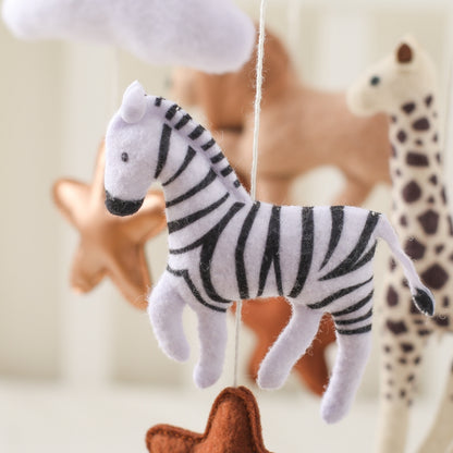 zebre du mobile bébé suspendu